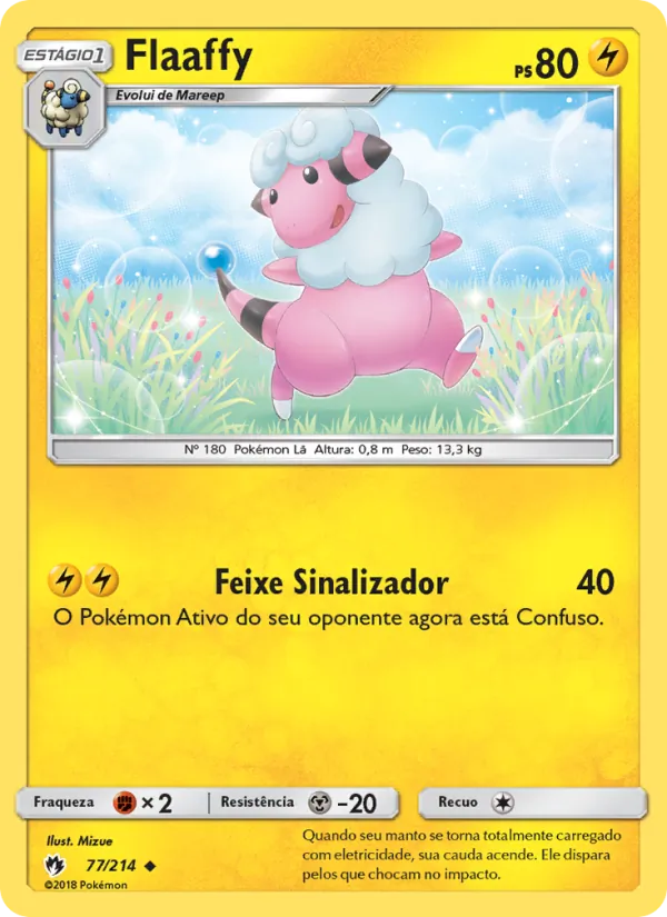 Flaaffy Trovões Perdidos 77/214