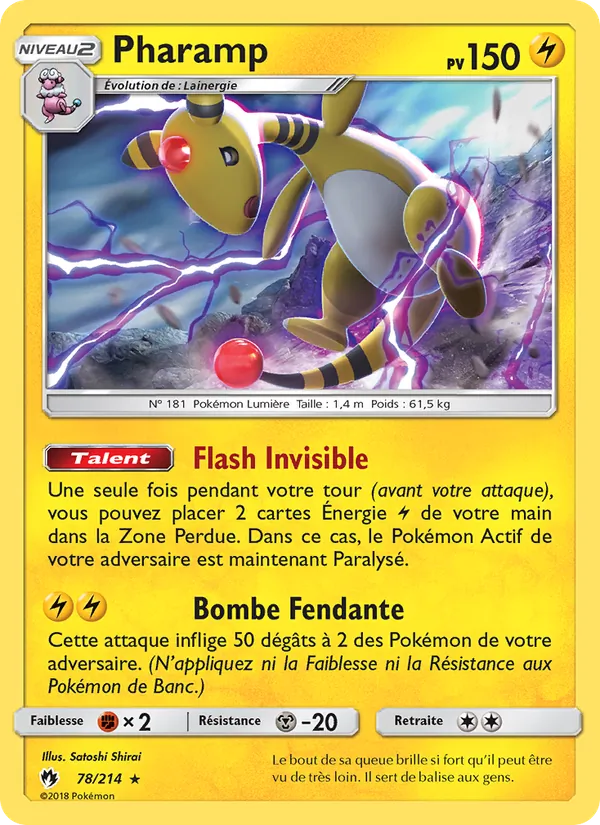 Pharamp Tonnerre Perdu 78/214
