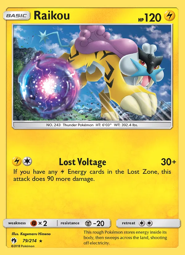 Raikou Lost Thunder 79/214