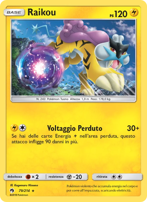 Raikou Tuoni Perduti 79/214