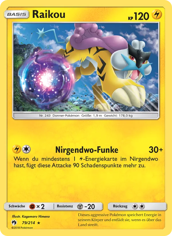 Raikou Echo des Donners 79/214