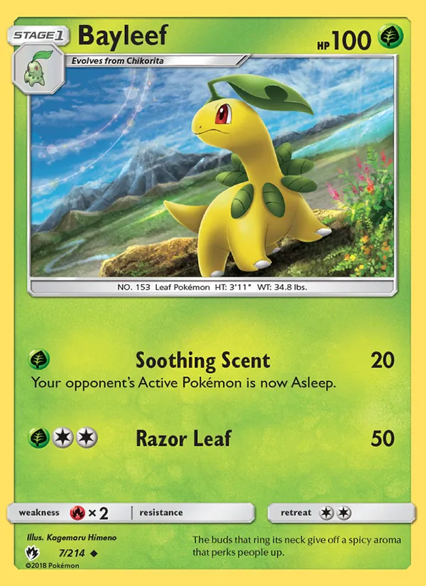 Bayleef Lost Thunder 7/214