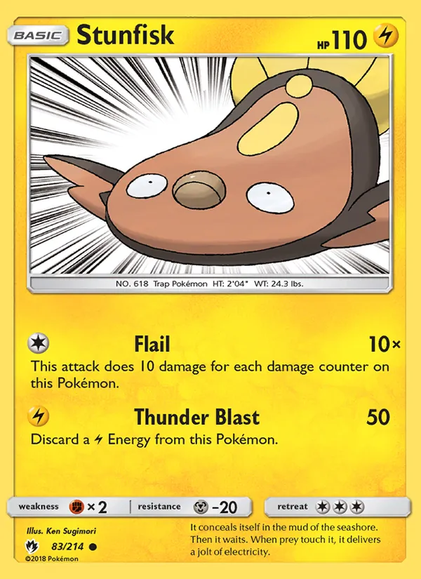 Stunfisk Lost Thunder 83/214