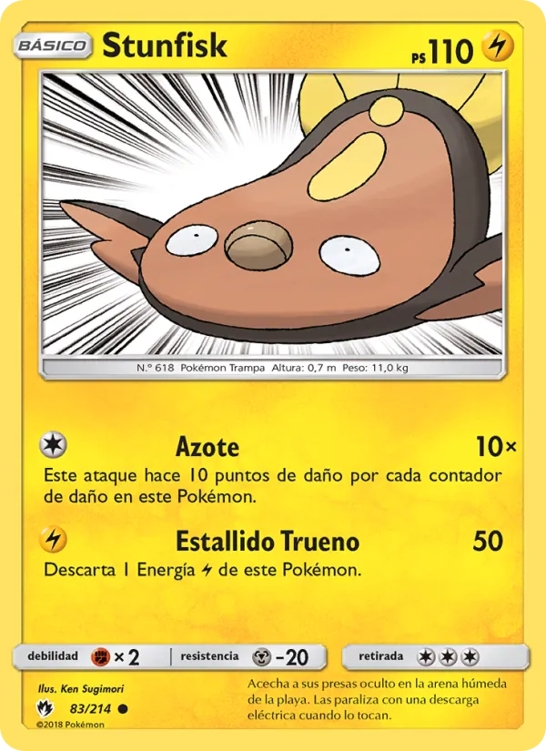 Stunfisk Truenos Perdidos 83/214