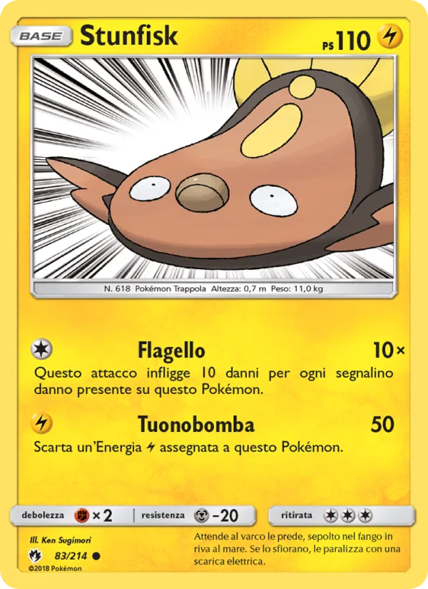 Stunfisk Tuoni Perduti 83/214