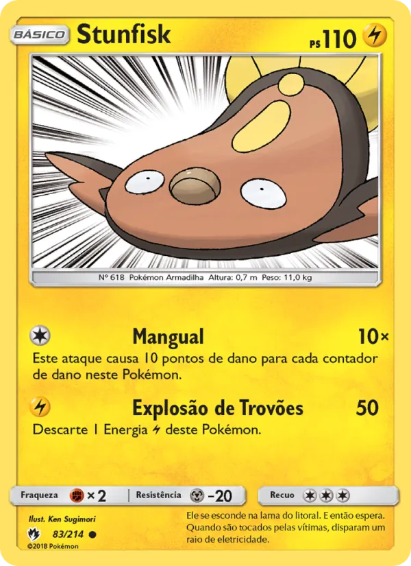 Stunfisk Trovões Perdidos 83/214