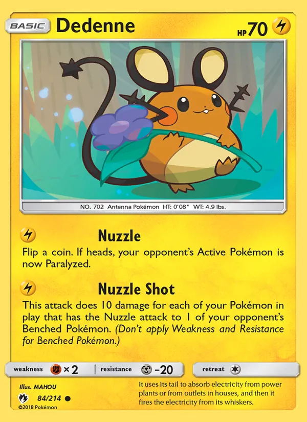 Dedenne Lost Thunder 84/214
