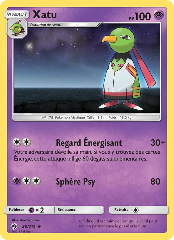 Xatu Tonnerre Perdu 88/214
