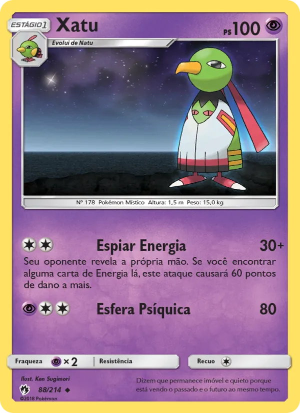 Xatu Trovões Perdidos 88/214