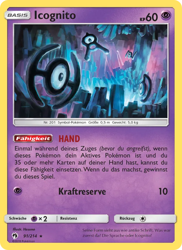 Icognito Echo des Donners 91/214