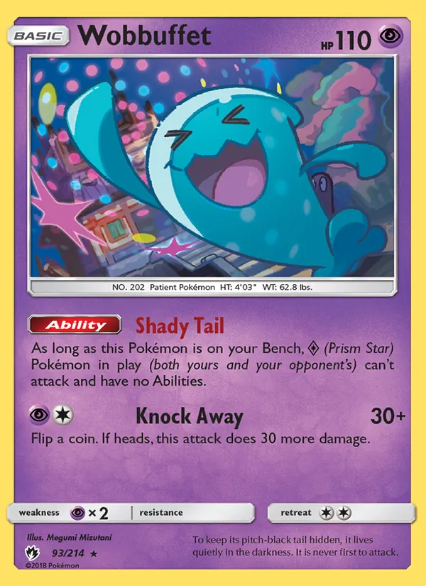 Wobbuffet Lost Thunder 93/214