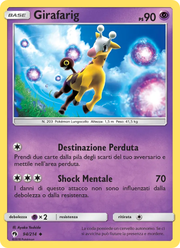 Girafarig Tuoni Perduti 94/214