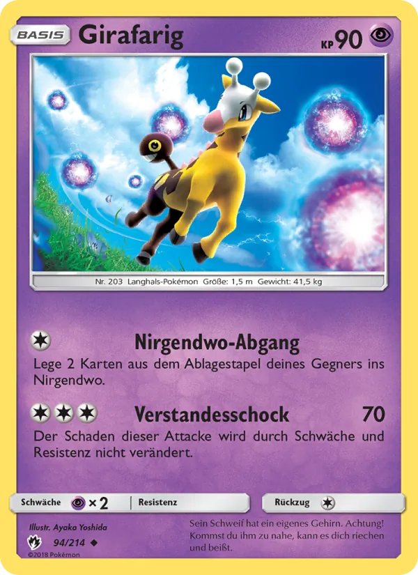 Girafarig Echo des Donners 94/214