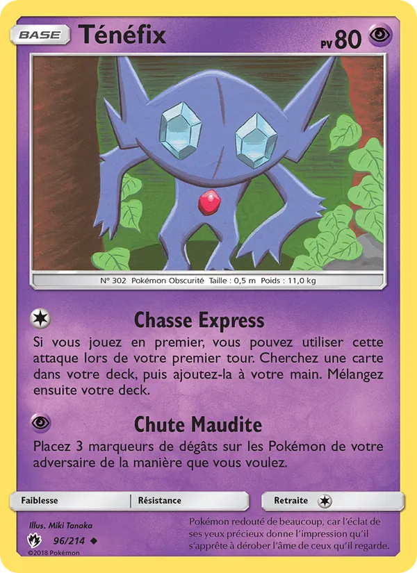 Ténéfix Tonnerre Perdu 96/214