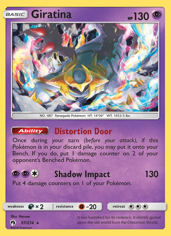 Giratina Lost Thunder 97/214