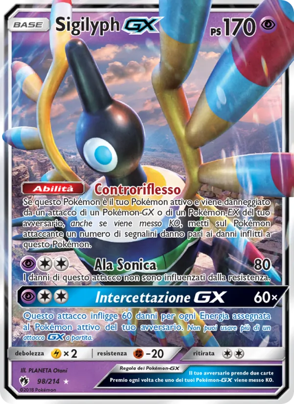 Sigilyph GX Tuoni Perduti 98/214