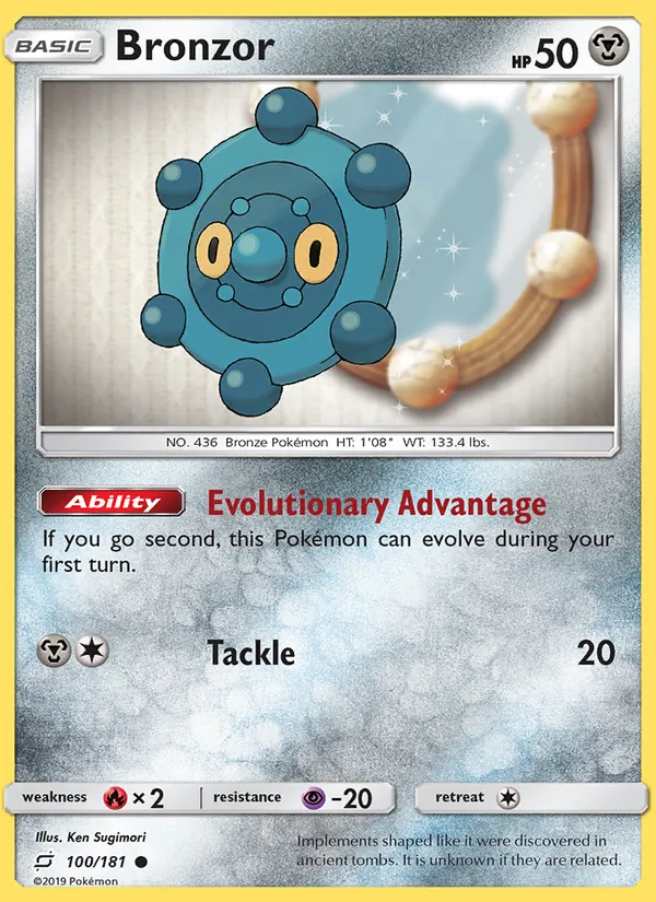 Bronzor Team Up 100/181