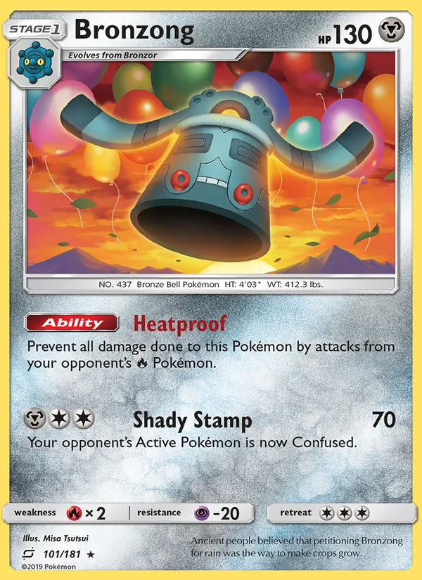 Bronzong Team Up 101/181