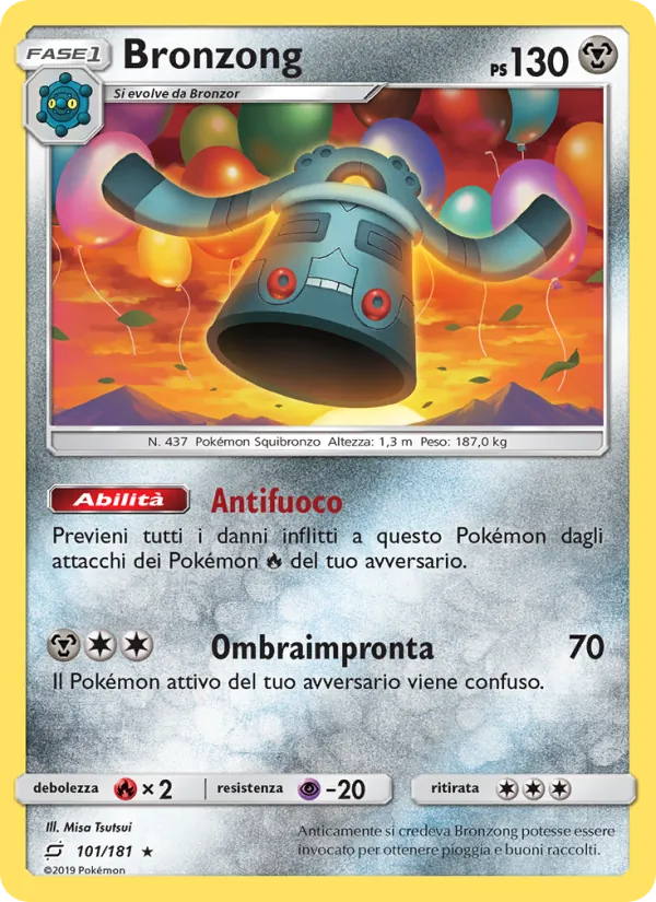Bronzong Gioco di Squadra 101/181