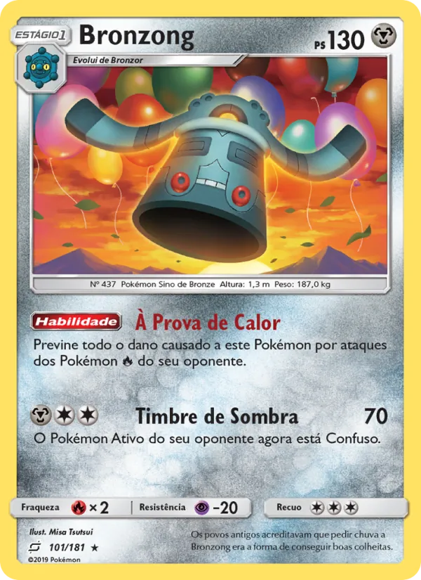 Bronzong União de Aliados 101/181
