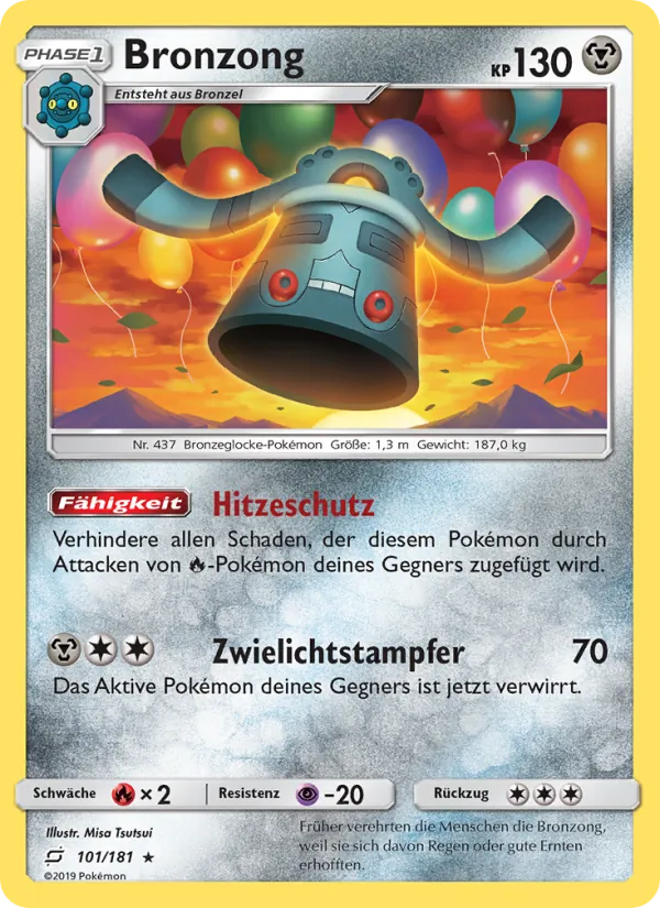 Bronzong Teams Sind Trumpf 101/181