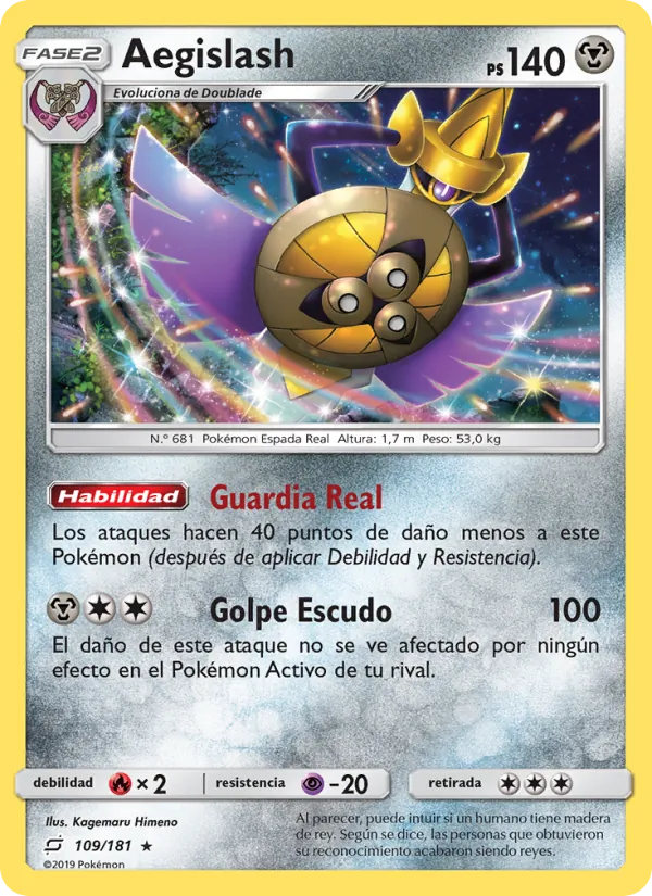 Aegislash Union de Aliados 109/181