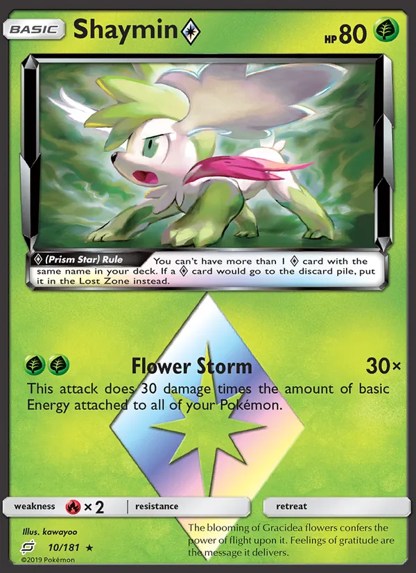 Shaymin ◇ Team Up 10/181