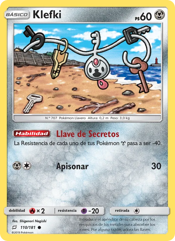 Klefki Union de Aliados 110/181