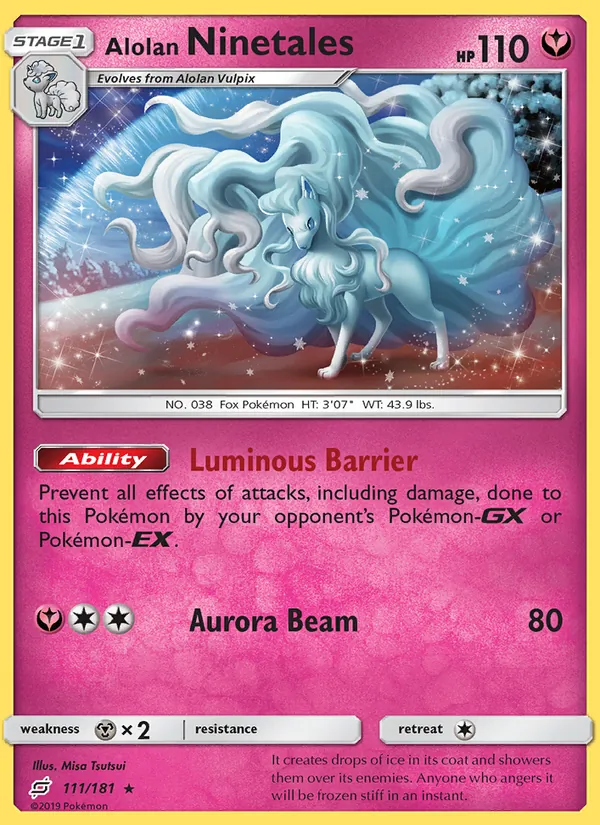 Alolan Ninetales Team Up 111/181