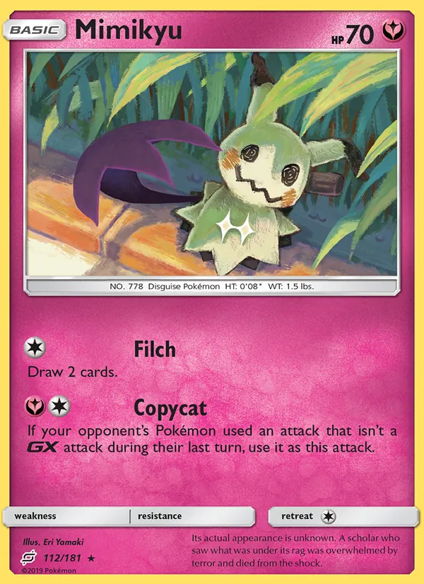 Mimikyu Team Up 112/181