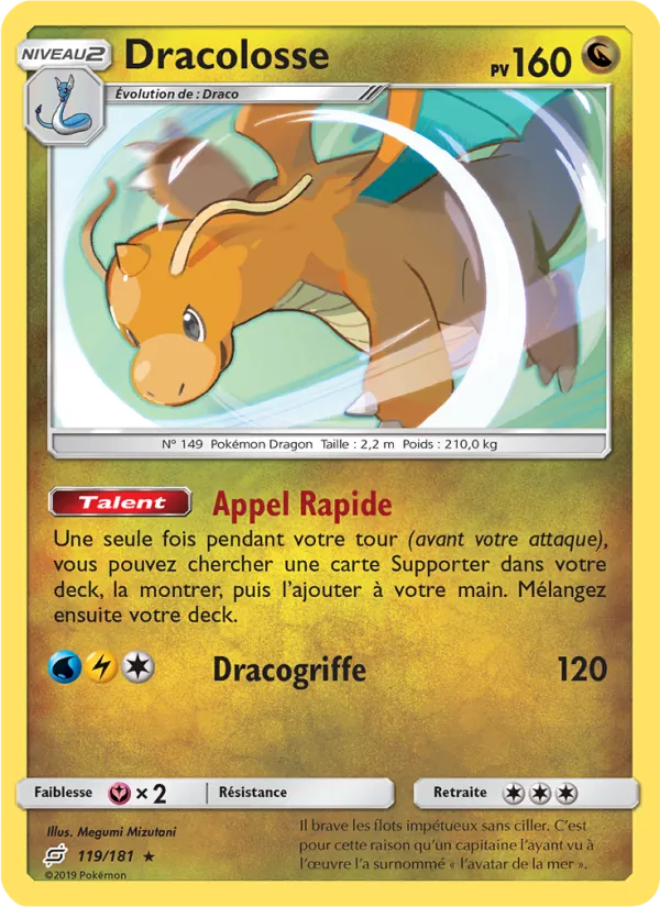 Dracolosse Duo de Choc 119/181