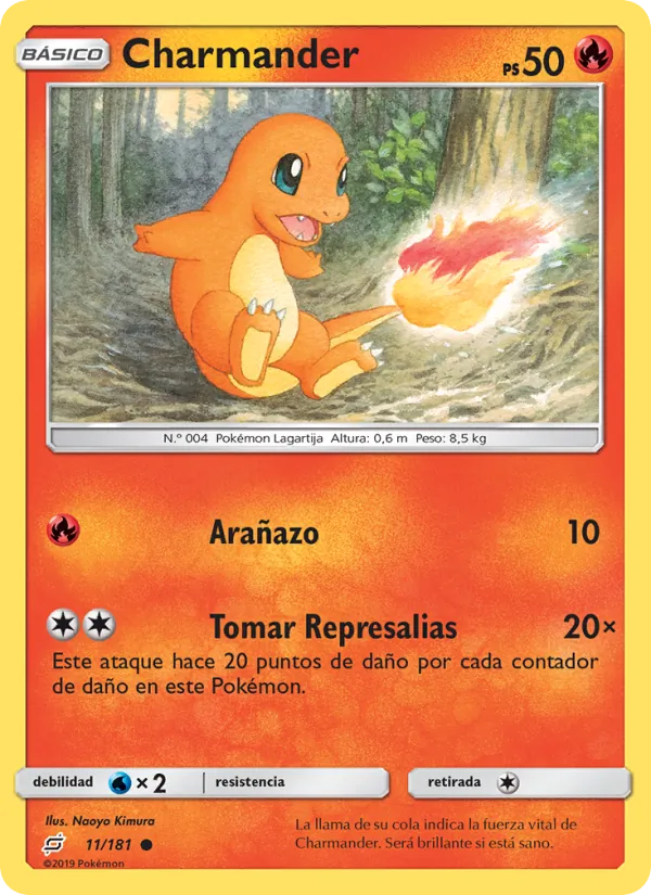 Charmander Union de Aliados 11/181