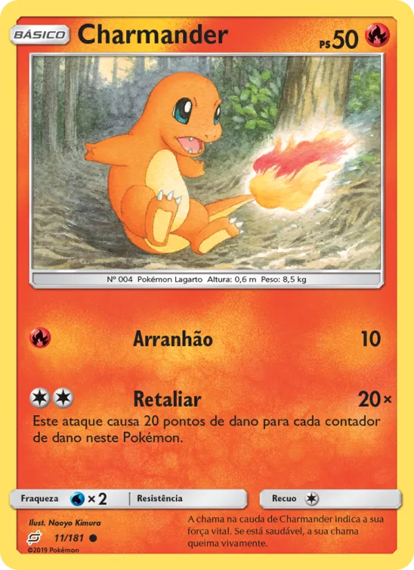 Charmander União de Aliados 11/181