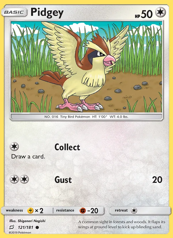 Pidgey Team Up 121/181