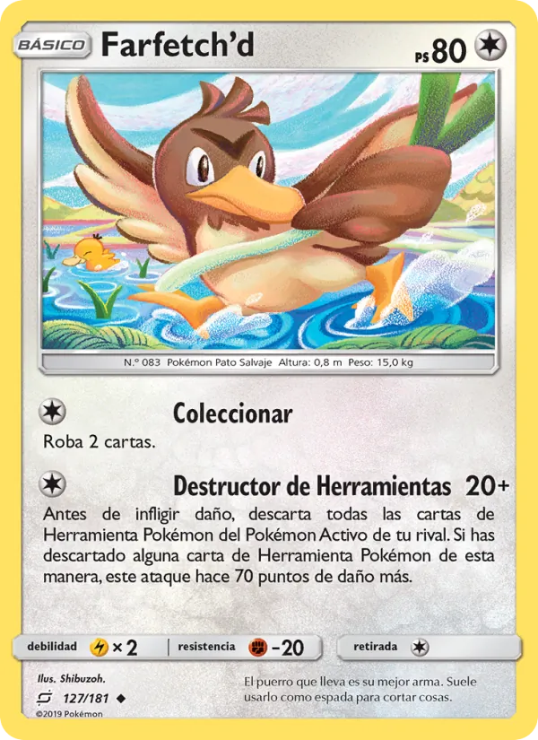 Farfetch’d Union de Aliados 127/181