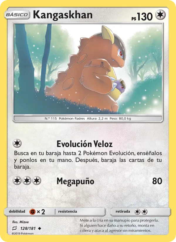 Kangaskhan Union de Aliados 128/181