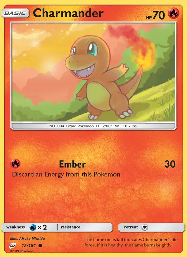 Charmander Team Up 12/181