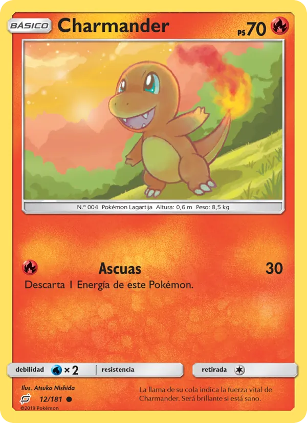 Charmander Union de Aliados 12/181