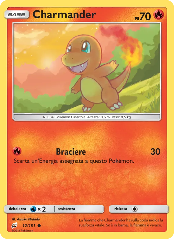 Charmander Gioco di Squadra 12/181