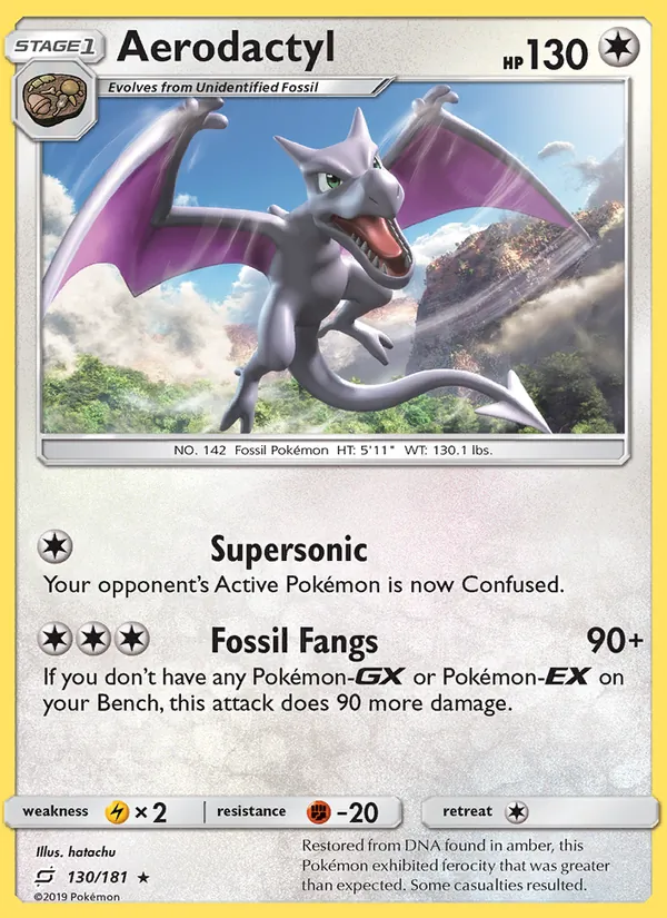 Aerodactyl Team Up 130/181