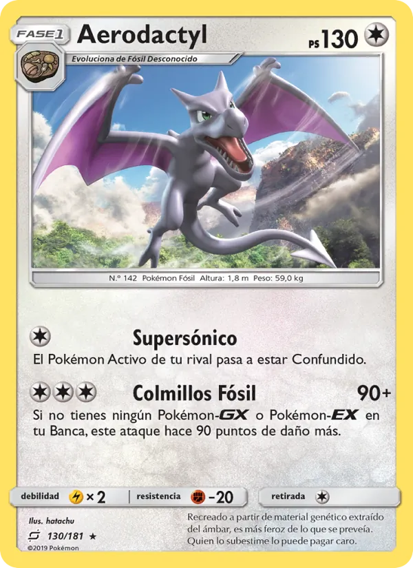 Aerodactyl Union de Aliados 130/181