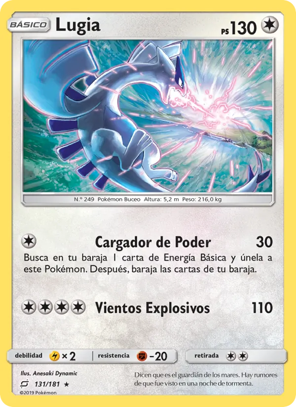 Lugia Union de Aliados 131/181