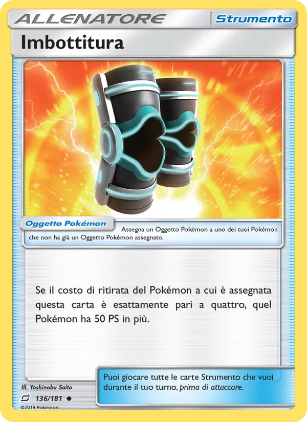 Imbottitura Gioco di Squadra 136/181