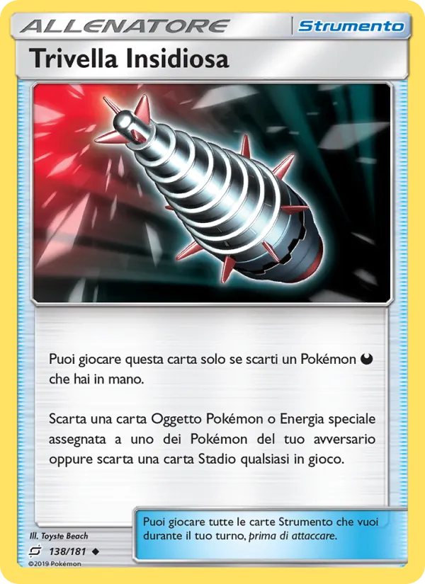 Trivella Insidiosa Gioco di Squadra 138/181