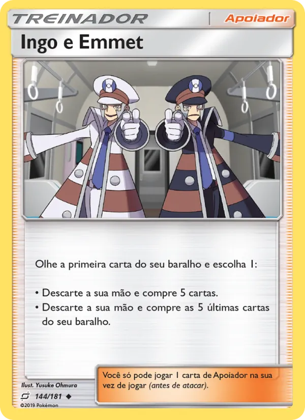 Ingo e Emmet União de Aliados 144/181