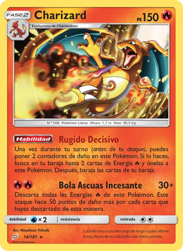 Charizard Union de Aliados 14/181