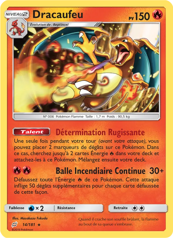 Dracaufeu Duo de Choc 14/181