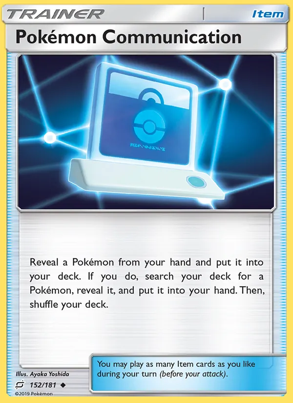 Pokémon Communication Team Up 152/181