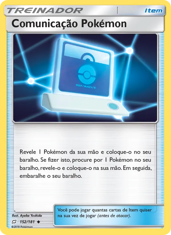 Comunicação Pokémon União de Aliados 152/181