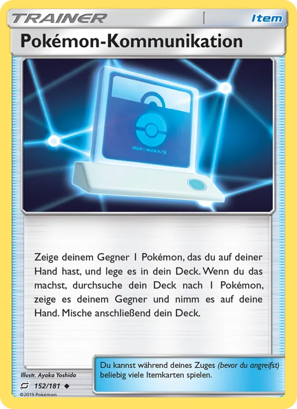 Pokémon-Kommunikation Teams Sind Trumpf 152/181